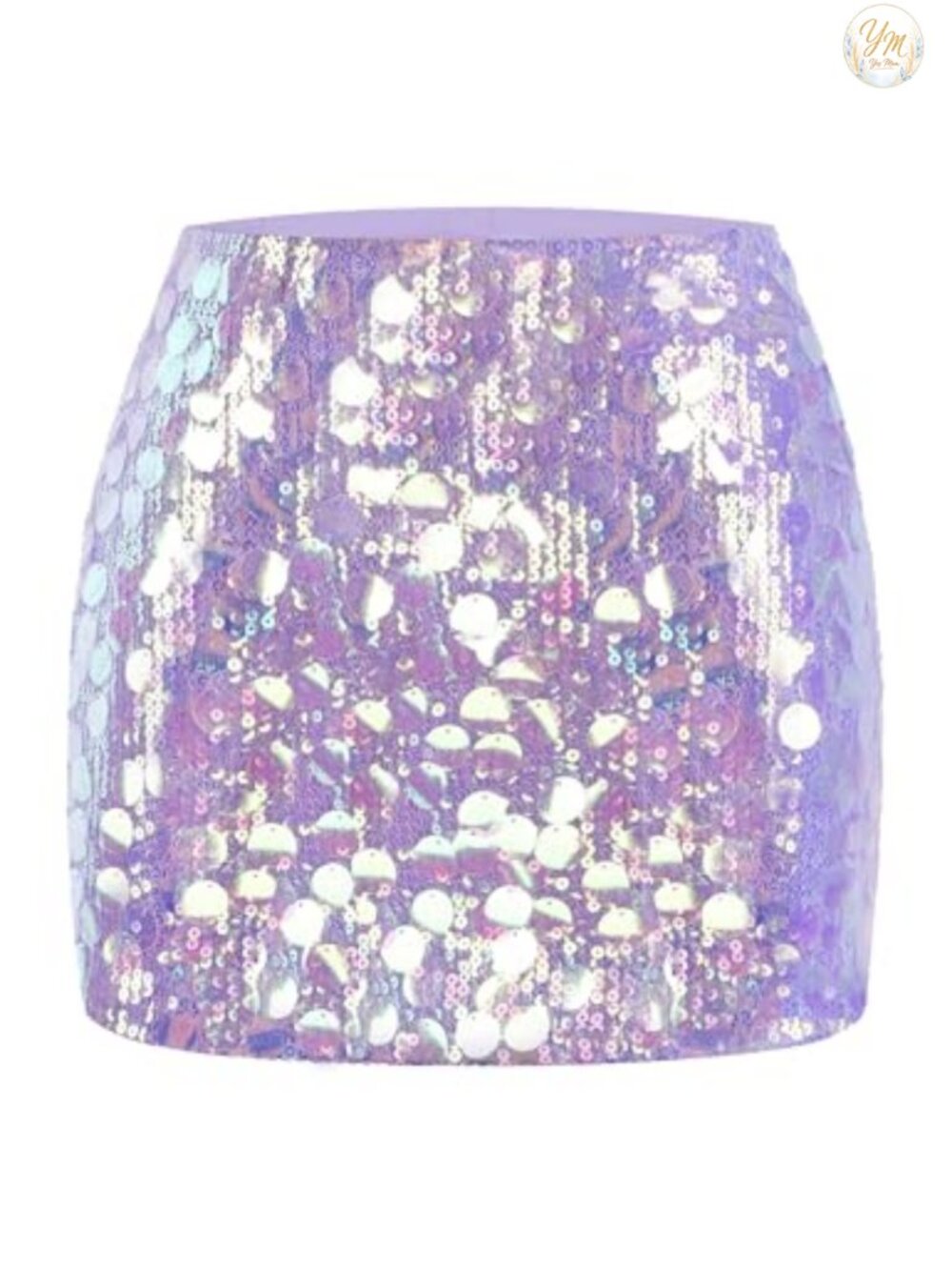 Sequin Mini Skirt Stretchy Sparkle Night Out Party Clubwear